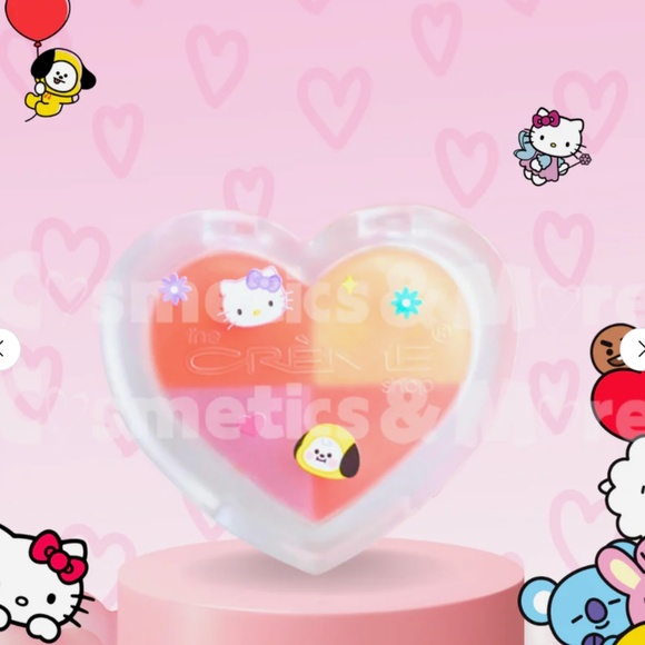 THE CREME SHOP- HELLO KITTY X BT21- PALETTE PRETTY CHERUB NWT - Picture 1 of 1